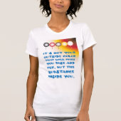 外色の内部物質 Tシャツ (正面)