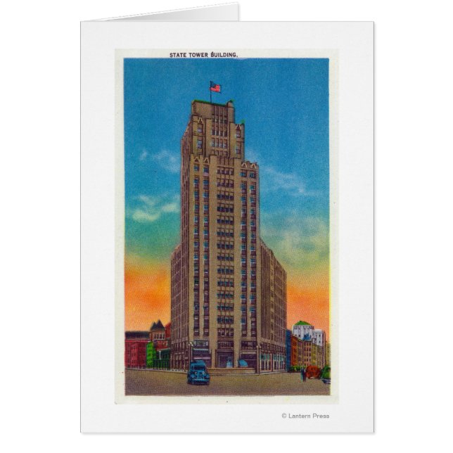 外装ビュー州タワー建物 (正面)