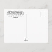 外観で決して判断しないビーはがき ポストカード (裏面)