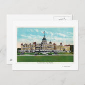 外観ビューのポーランド春ハウス2 ポストカード (正面/裏面)