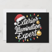 外観照明の専門家によるクリスマスイルミネーション装飾 シーズンカード (正面)