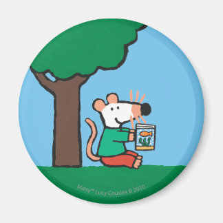 外読の図書館の本 マグネット