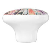 外貨資金のパステル セラミックノブ (側面)