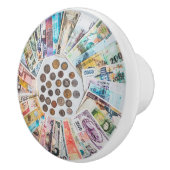 外貨資金のパステル セラミックノブ (右)