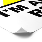 外転の抵抗力があるおもしろいなポスター ポスター (角)