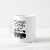 外部おもしろマグカップ コーヒーマグカップ (正面左)