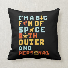 外部の個人宇宙皮肉の大ファンおもしろい クッション