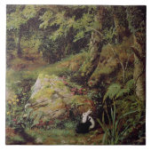 外部ウサギ タイル (正面)