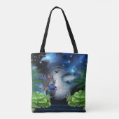 外部スペースポータル花嫁ギフト トートバッグ (裏面)