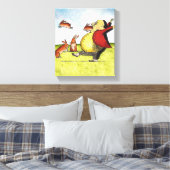 外部ノウサギ キャンバスプリント (インサイチュ (寝室))