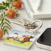 外部ノウサギ キーホルダー (正面右)