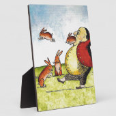 外部ノウサギ フォトプラーク (側面)