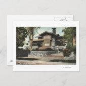 外部ビューオブアカリフォルニアバンガロー ポストカード (正面/裏面)