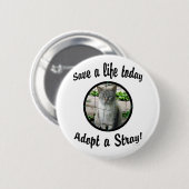 外部ボタンを採用して下さい 缶バッジ (正面&裏面)