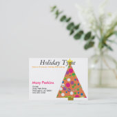 外部及び内部に休日の飾ること 名刺 (スタンド正面)