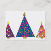 外部及び内部に休日の飾ること 名刺 (裏面)