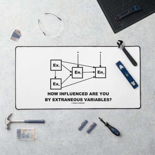 外部変数の影響は？ デスクマット (ワークステーション)