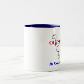 外部委託します…、恐竜のマグ ツートーンマグカップ (中央)