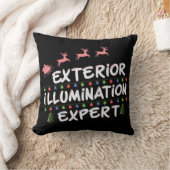 外部照明エキスパートおもしろい クッション (ブランケット)