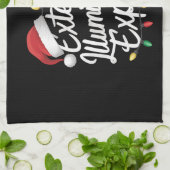 外部照明エキスパートクリスマスライトデコール キッチンタオル (折り畳み)