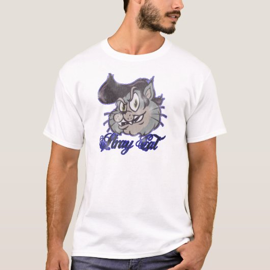 外部猫 Tシャツ (正面)