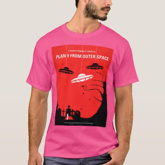 外部空間からのプラン9 Tシャツ (正面)