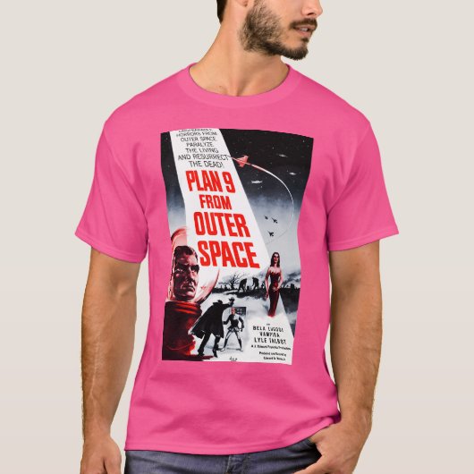 外部空間からのプラン9 Tシャツ (正面)