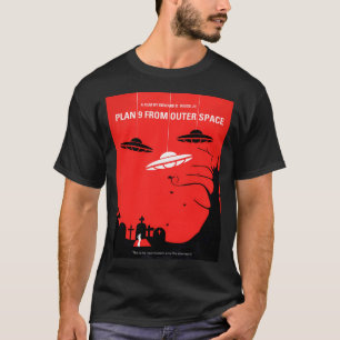 外部空間からのプラン9 Tシャツ