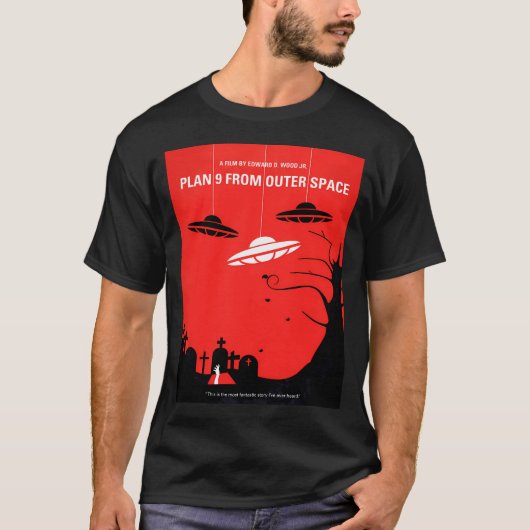 外部空間からのプラン9 Tシャツ (正面)