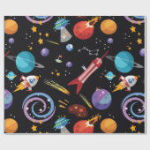 外部空間のラッピング紙 ラッピングペーパー (フラット)