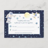 外部空間の深夜名の候補 |白 エンクロージャーカード (正面)