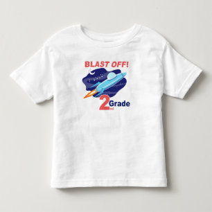 外部空間の2番目の勾配 トドラーTシャツ