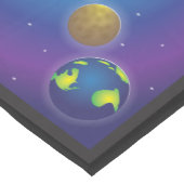 外部空間をテーマにしたテーブルランナー ミディアムテーブルランナー (コーナー)