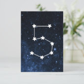 外部空間サンキューカード |年齢5誕生日 サンキューカード (スタンド正面)