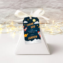 外部空間テーマ子供の誕生日メッセージカード