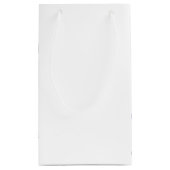 外部空間子供の誕生日パーティー抱き枕 スモールペーパーバッグ (裏面)