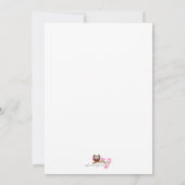 外部空間招待状 招待状 (裏面)