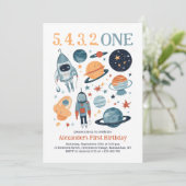 外部空間最初の誕生日カウントダウン 招待状 (スタンド正面)