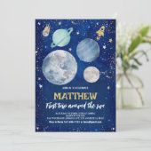 外部空間最初の誕生日 招待状 (スタンド正面)