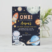 外部空間最初の誕生日 招待状 (スタンド正面)