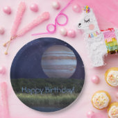 外部空間誕生日 ペーパープレート (パーティー)