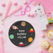 外部空間誕生日Bash紙プレート ペーパープレート (パーティー)