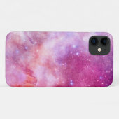 外部空間銀河系ピンクマゼンタ Case-Mate iPhoneケース (裏面(横))