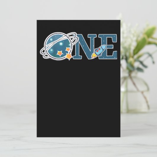 外部空間1年の古い誕生日グラフィック1番目の誕生日 セーブザデート (スタンド正面)