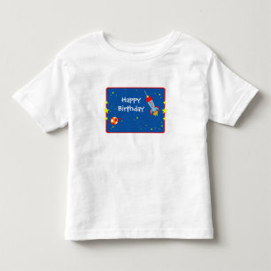 外部空間1誕生日Tシャツ トドラーTシャツ