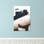 外部空間 キャンバスプリント (インサイチュ (ウッドフロア))