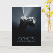 外部空間，システ太陽のム，コスモス，彗星， 67P カード (黄色い花)