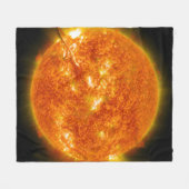 外部空間 フリースブランケット (正面(横))