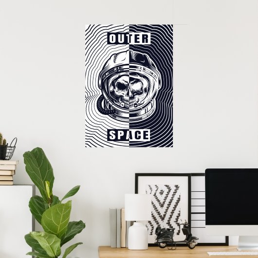 外部空間 ポスター (ホームオフィス)