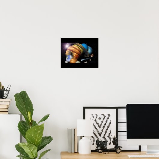 外部空間 ポスター (ホームオフィス)